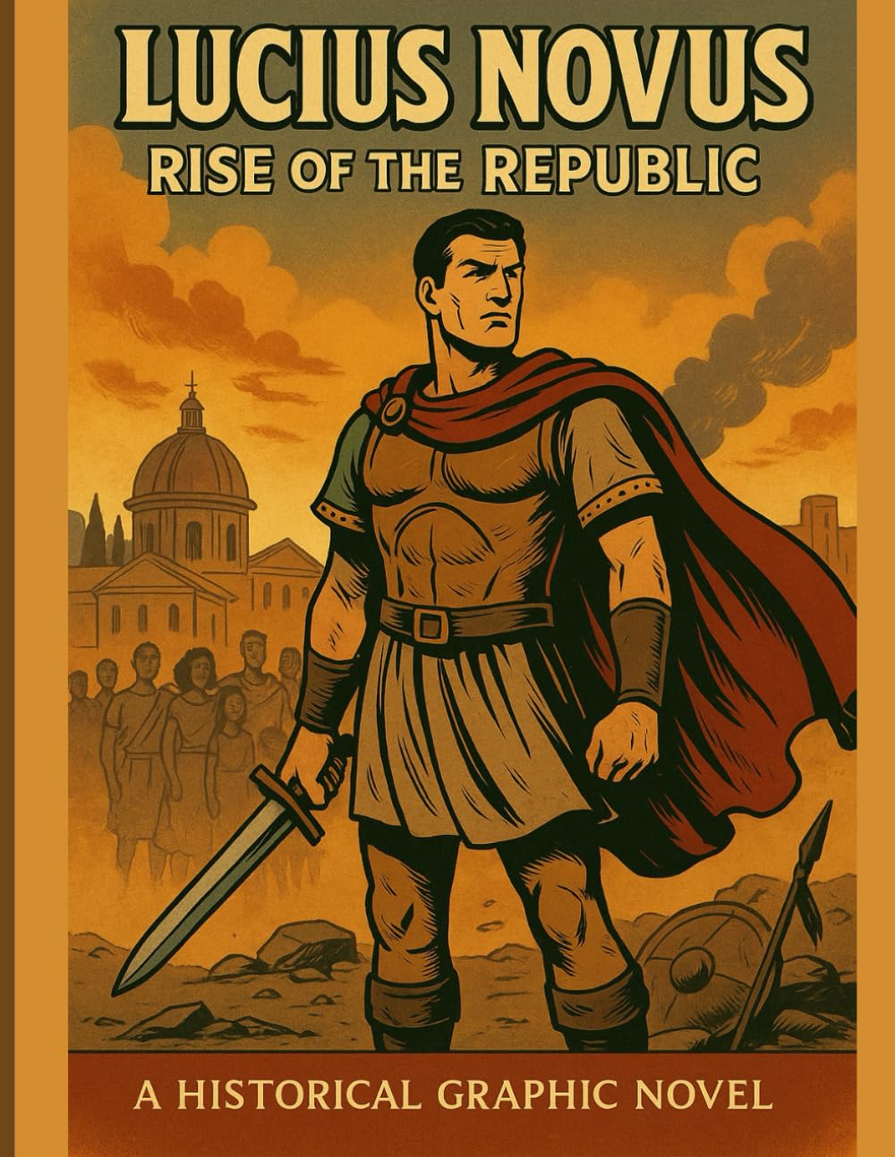 Lucius Novus : Rise The Republic .: A Historical Graphic Epic of Courage, Rebellion, and the Fight for Rome’s Future .