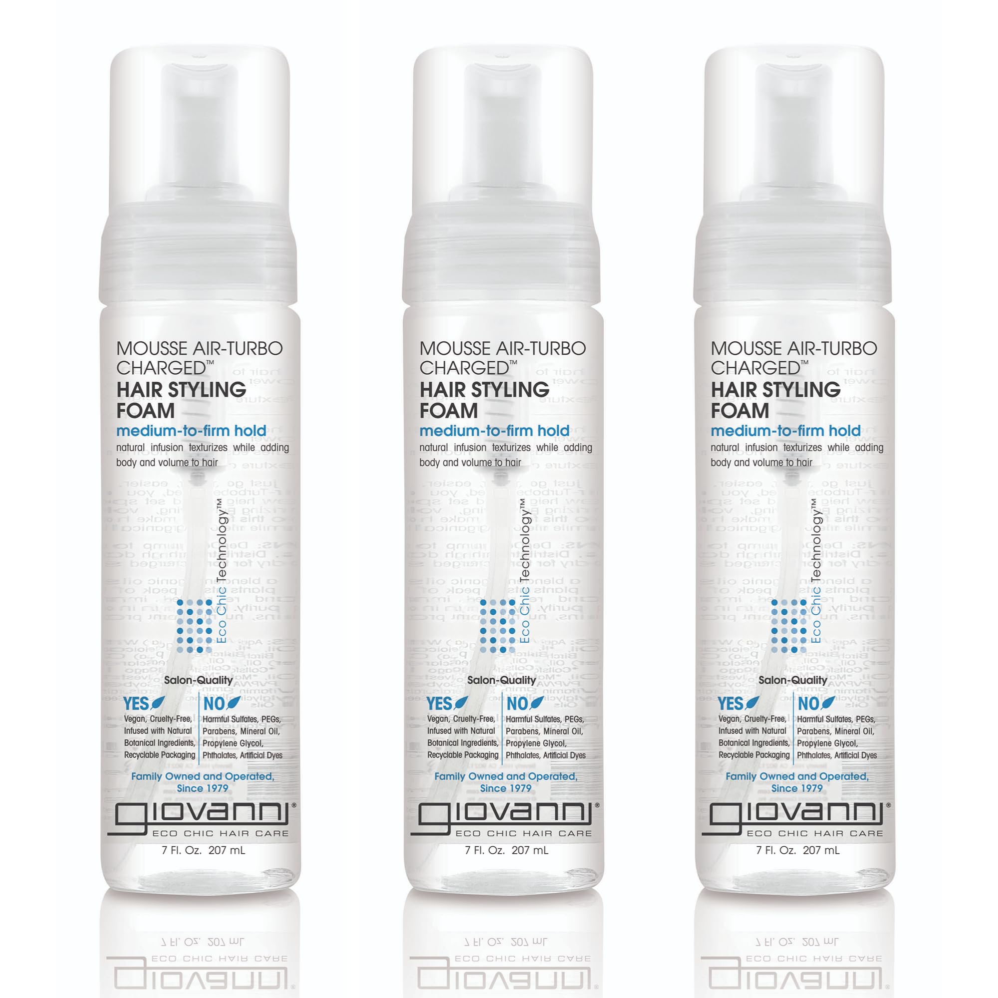 Organic Natural Mousse, 207ml