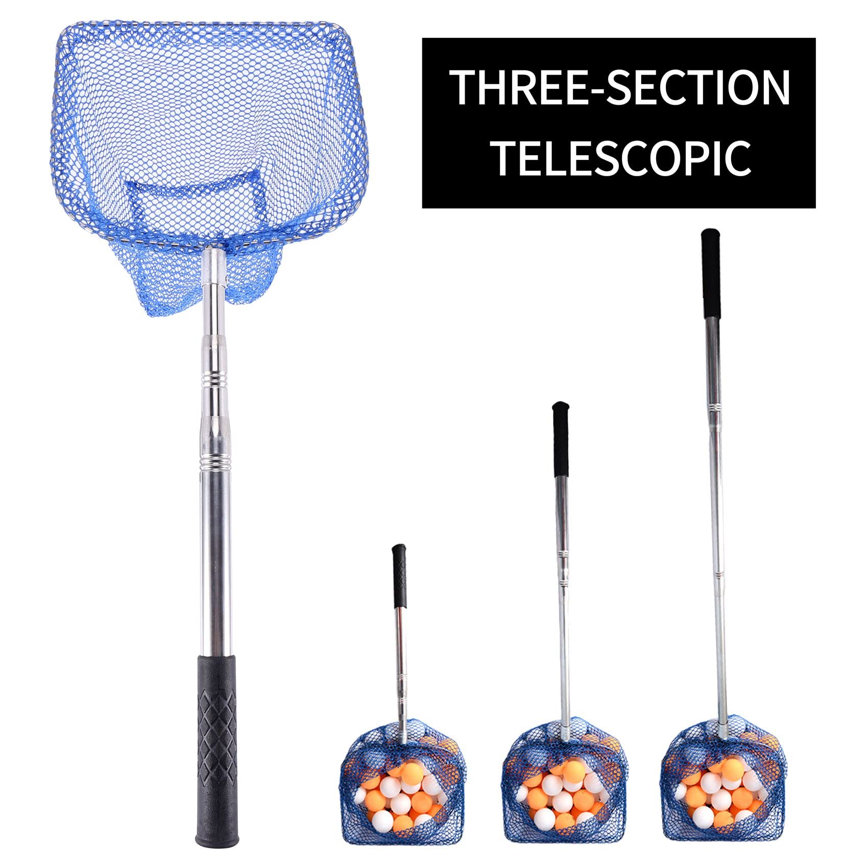 Telescopic Table Tennis Ball Pickup Container Training Tool