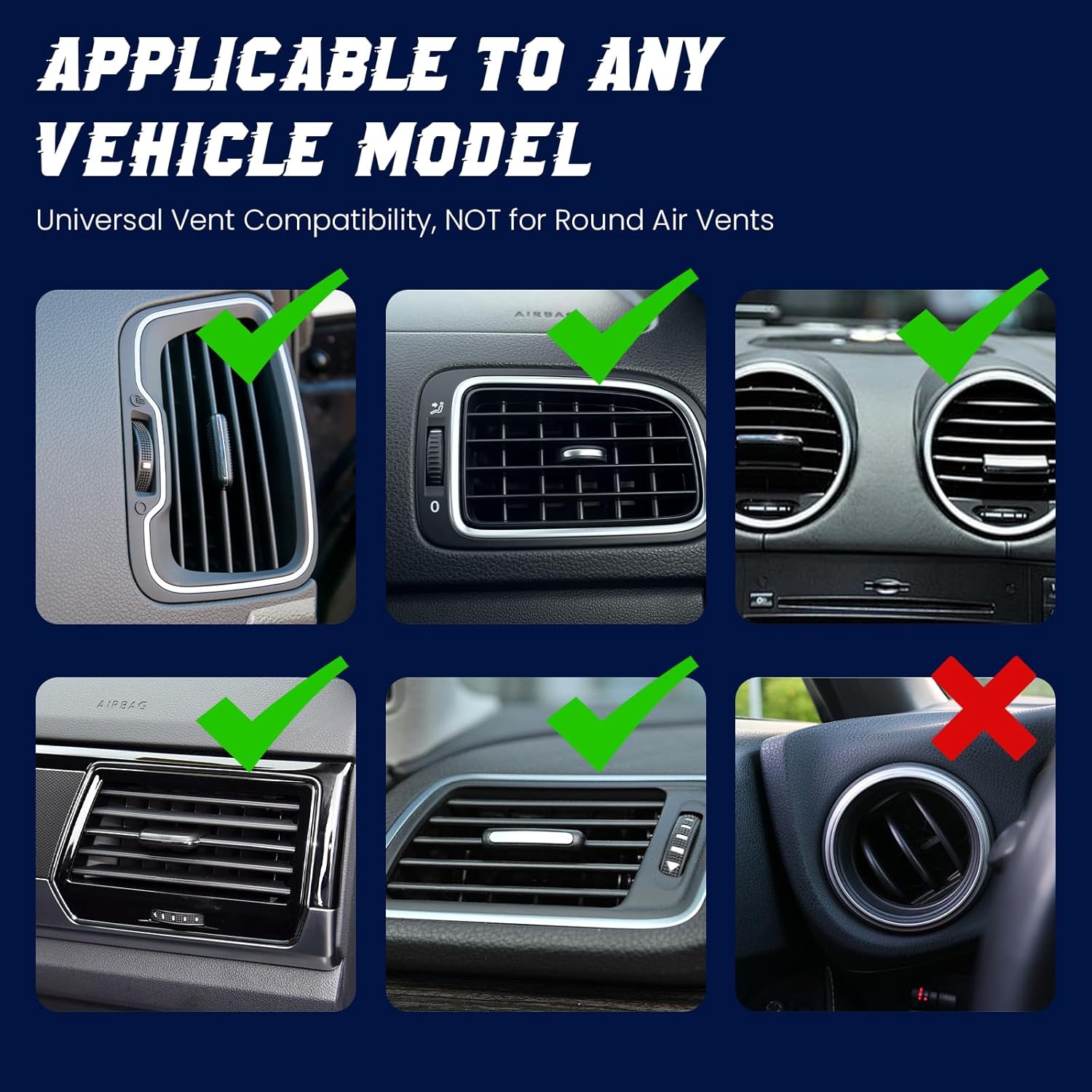 Fast Wireless Car Charger Wireless Charging Phone Mount for Car Magnetic Navigation Car Phone Holder Automatic Smart Sensor Clamping Rotating with Charger Station Fast Wireless Charger Max 120W(Black)