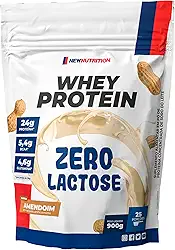 NewNutrition - Whey Protein Zero Lactose 900g Amendoim