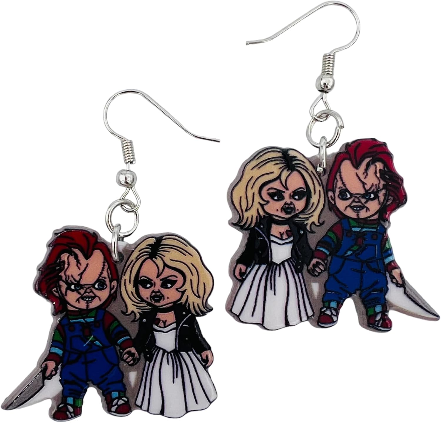 Vampire Earrings for Women - Fangs Day of the Dead Earrings - Halloween Jewelry