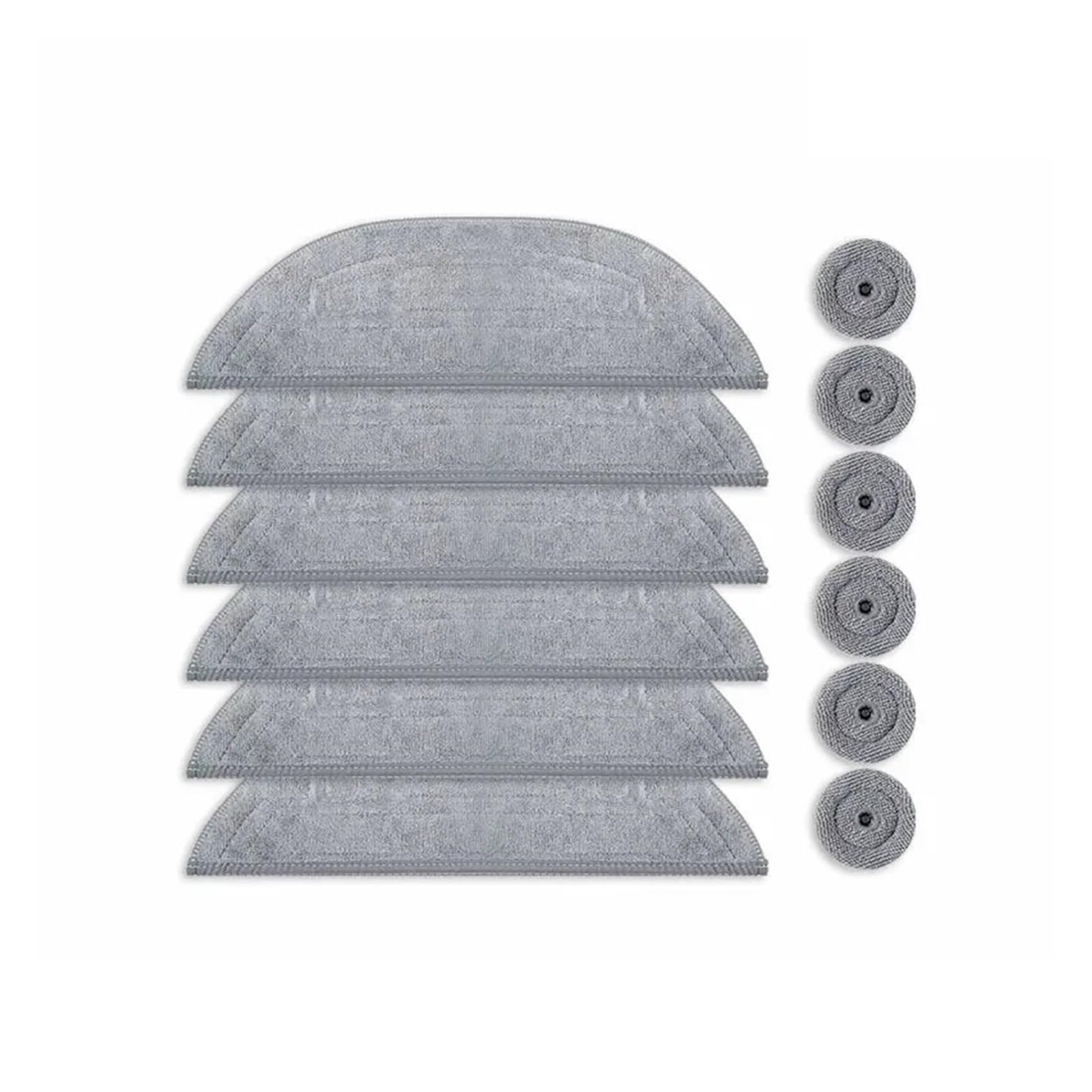 PORRSYDCD Dust Bag HEPA Filter Mop Cloths Roller Brush Spare Parts，Compatible With Roborock S8 MaxV Ultra / G20S Robot Vacuum Cleaner Accessories(Mop Cloths 12)