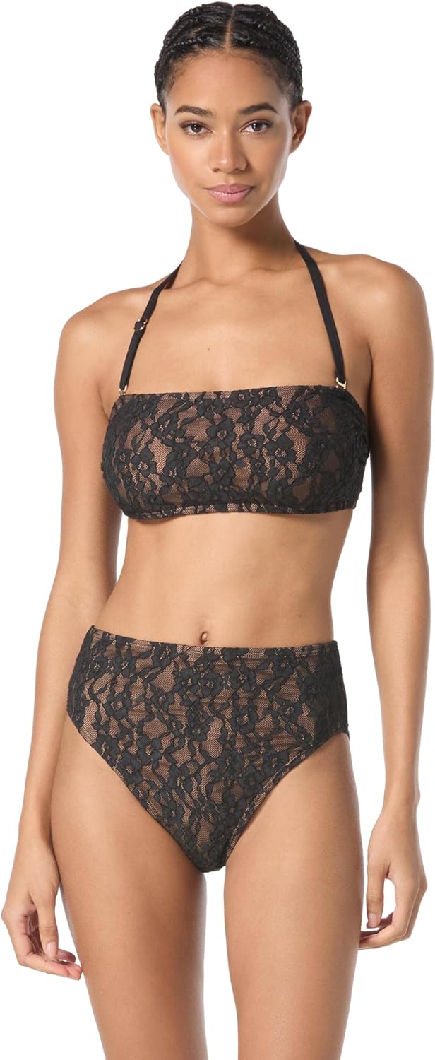 Michael Kors Womens Lace Bandeau Top - Image 3