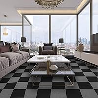 Vista 5 de Azulejos de alfombra autoadhesivos de 12 x 12 pulgadas, cuadrados antideslizantes, suaves y acolchados para sala de estar, cocina, decoración