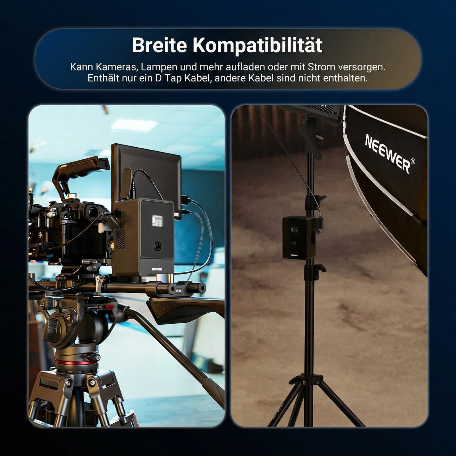 Neewer Mini V Mount Akku – Bild 8
