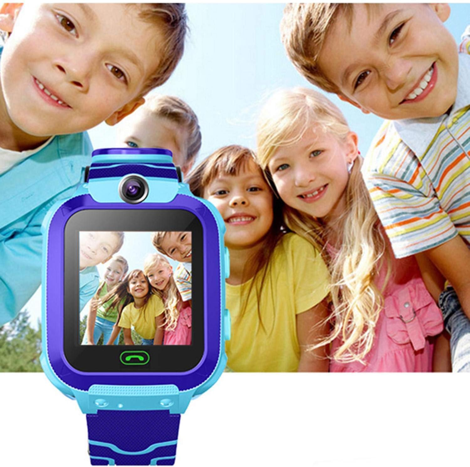 Children Smart Watch SOS Call Location Tracker Student Two-Way Voice Wristwatch