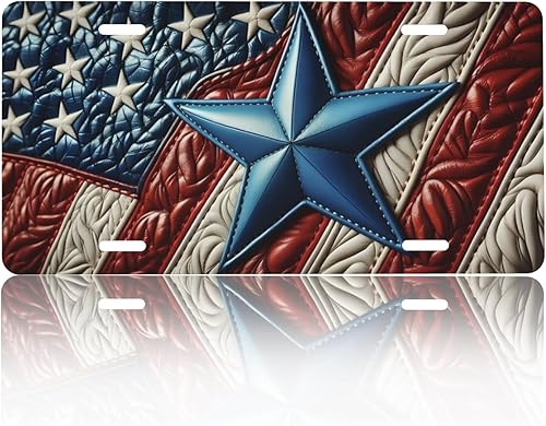 Miniatura 18 de Cubierta de placa frontal – Accesorio de metal para auto de aluminio, etiqueta de tocador novedosa resistente al óxido para hombres y mujeres, 6x12