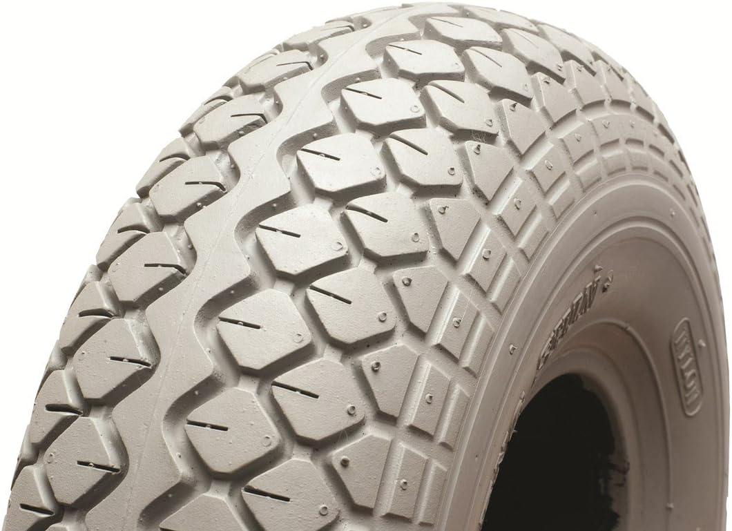 400 x 5 (330 x 100) Grey Block Tyre