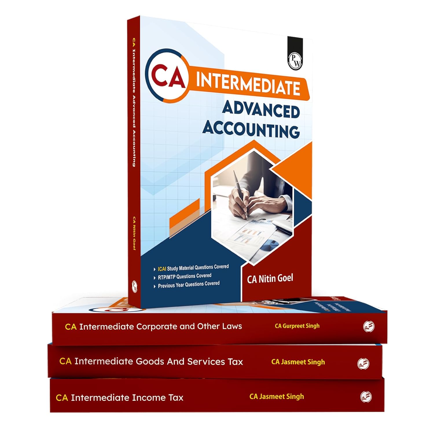 Buy PW CA Intermediate Group 1 Advanced Accounting, Income Tax, Goods ...