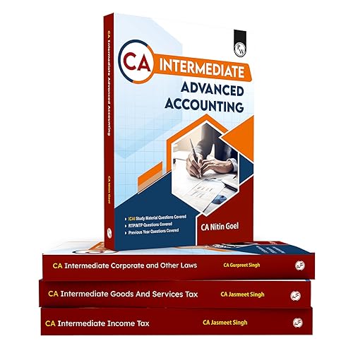 PW CA Intermediate Group 1 Advanced Accounting, Income Tax, Goods and Services Tax, Corporate and Other Laws | New syllabus (May 2024) Past Year Questions &amp; RTP/MTP Covered