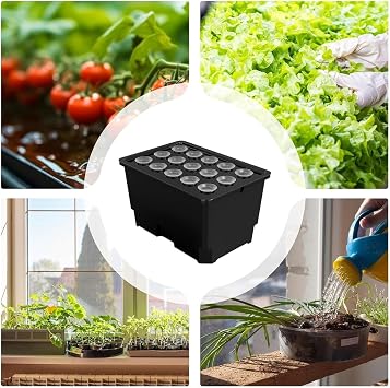 Indoor Hydroponics Growing System 15 Pods Cultivation Planter Box