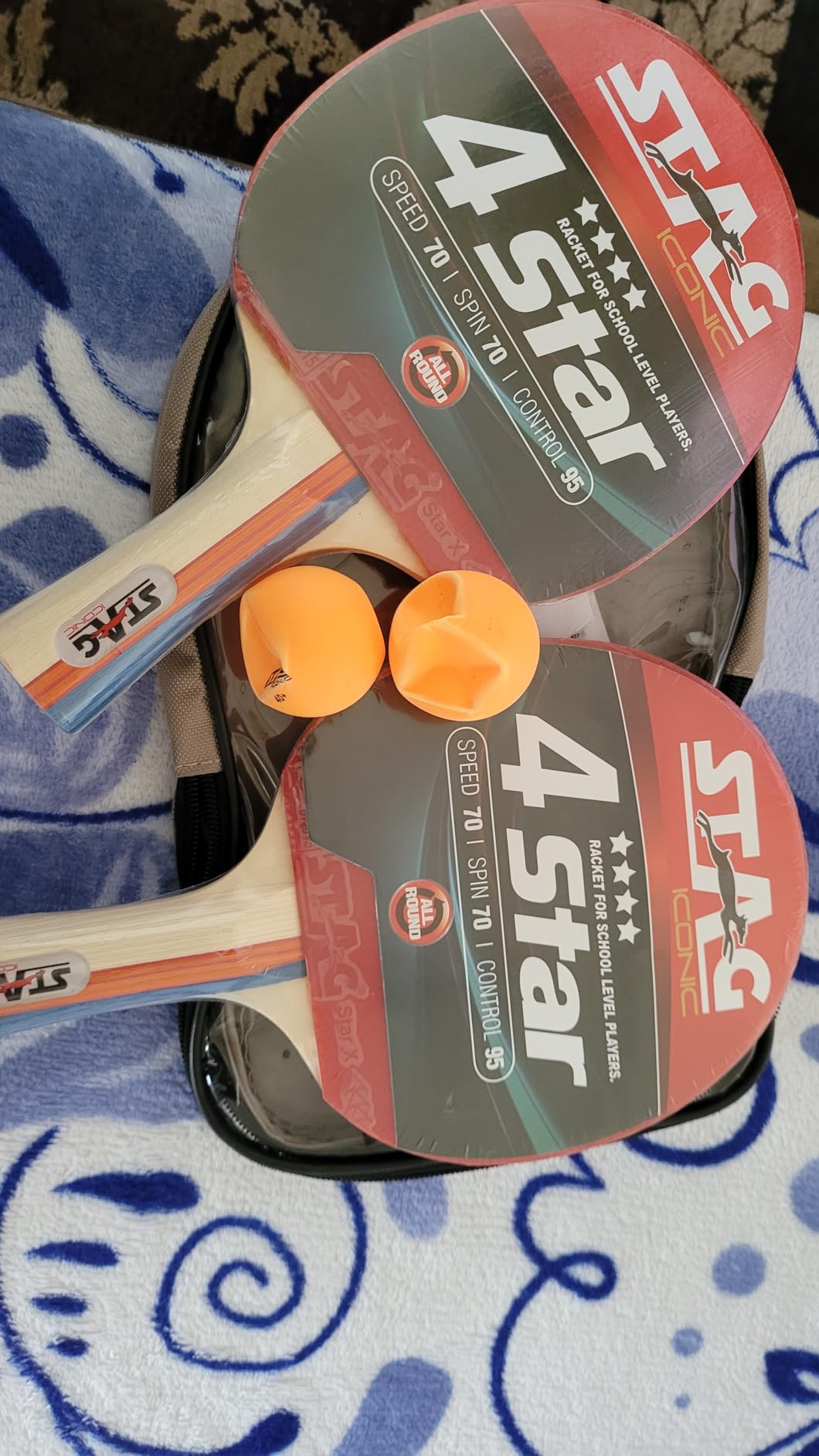 Tt Set Buy Stag Iconic Wood 4 Star Professional Table Tennis (T.T) Multi-Set ...
