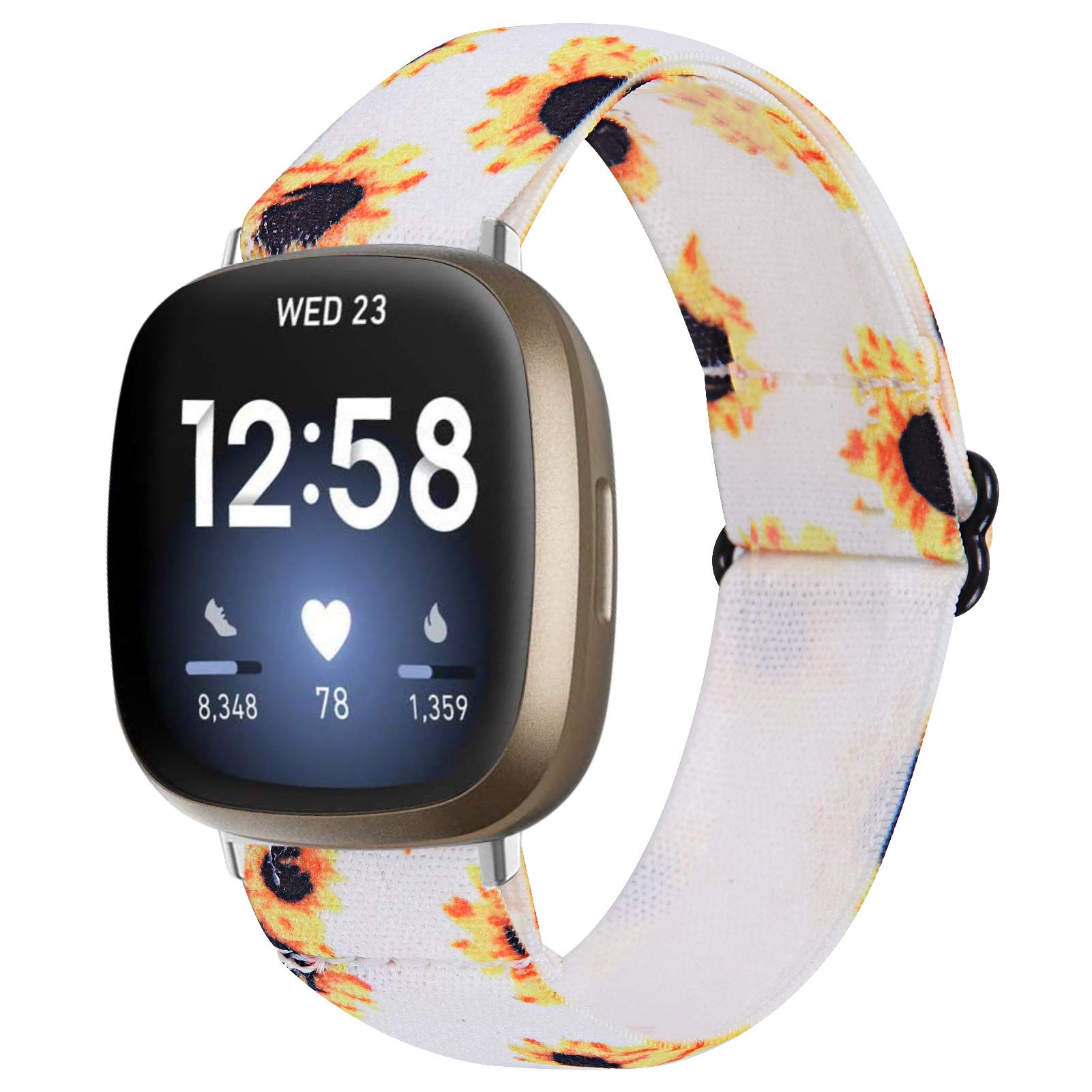 TriStraps Nylon Watch Band Compatible with Fitbit Versa 3 / Sense Bands