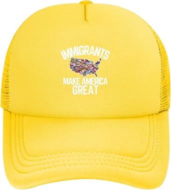 Immigrants Make America Great Hat We are All Immigrants Hat Cap for Men Women Black
