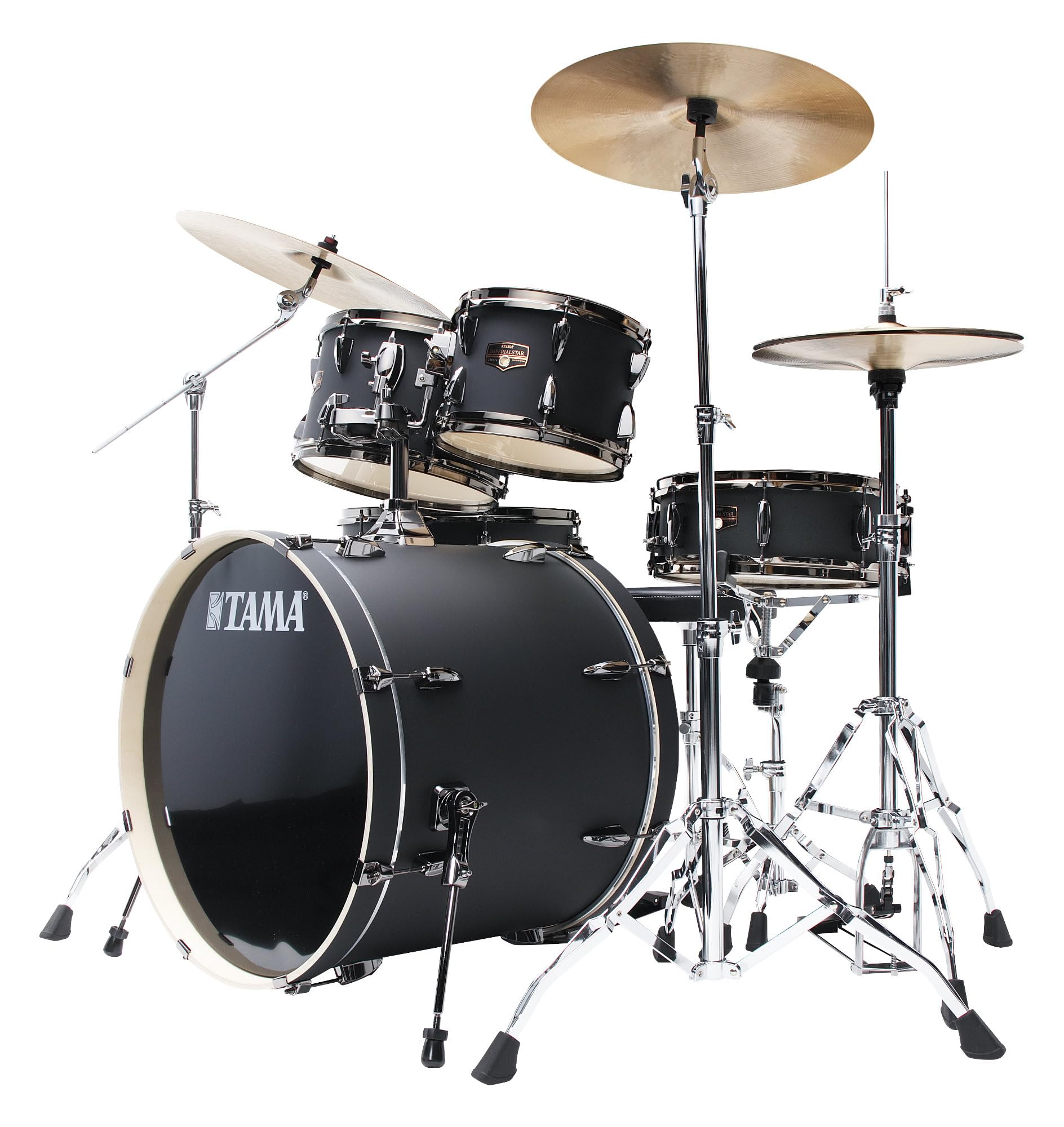 Tama IP52H6WBN-BOB Imperialstar 5-delige drumkit Blacked Out Black (IP52H6WBN-BOB)
