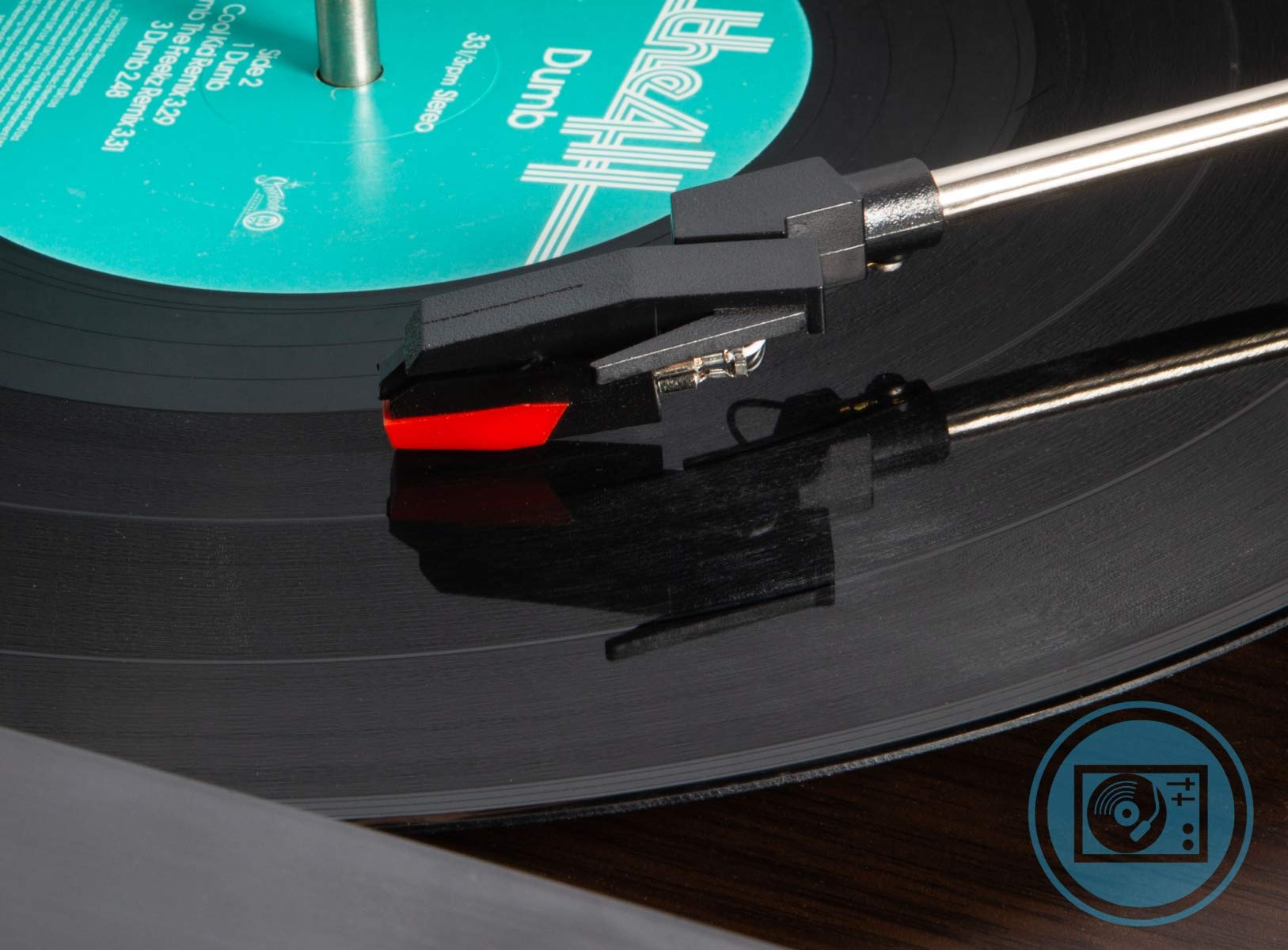 Technaxx Alemania Tocadiscos Dab Bluetooth V5.0 Digitalización de Discos de Vinilo Cassettes CDs Función de Radio AUX RCA Altavoces estéreo TX-137