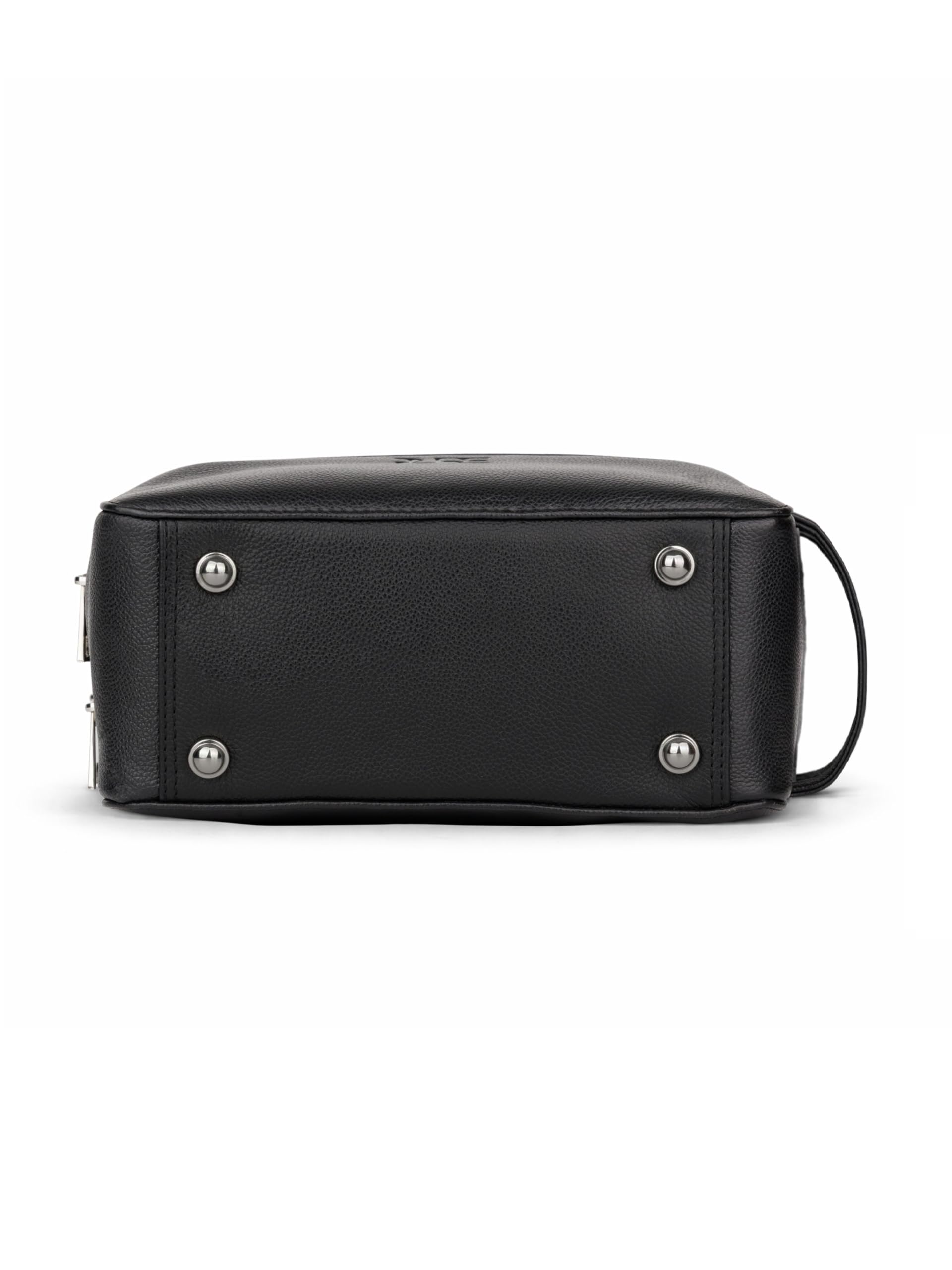 Beauty Case Uomo Pelle Vera - Necessaire da Viaggio Uomo Elegante, Borsa da Toilette in Pelle, Organizer Lusso Artigianale - Atlas