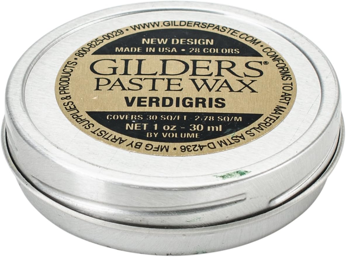Baroque Art Gilders Paste 1 Oz-Verdigris