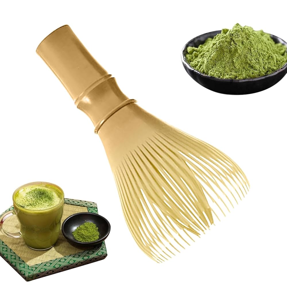 Amazon | 抹茶用泡立て器、抹茶茶筌 - 抹茶泡立て器再利用可能な