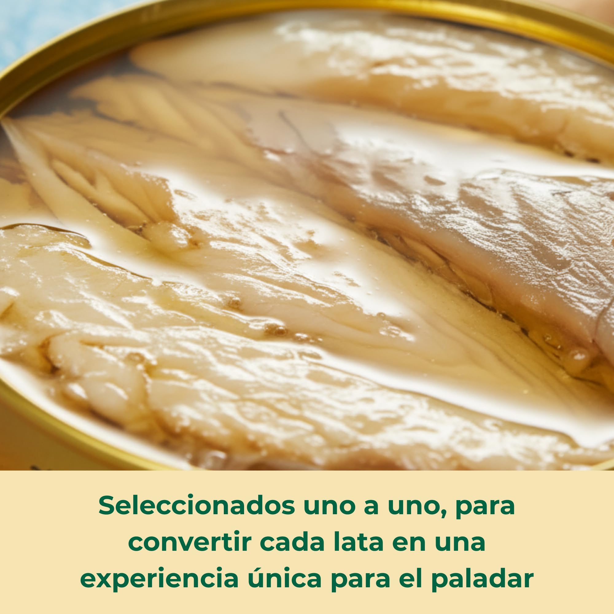 LOS PEPERETES x3 Lata Lubina Seebarsch in Albariño-Sauce 120 g | Galicische Gourmet-Konserve | Weißfisch in Weinsauce | Handwerkliche Herstellung