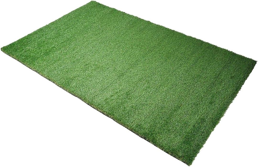 4x6.6ft Synthetic Landscape Fake Grass Mat Artificial Pet Turf Lawn Garden Yard