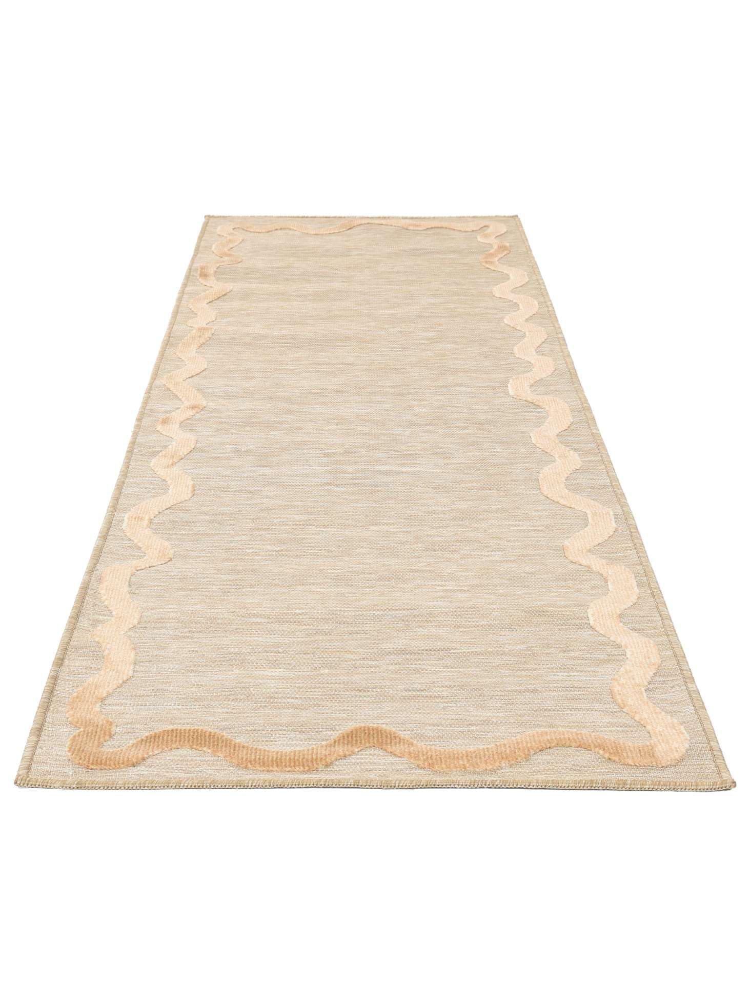 RugVista Svirla Tappeto per interni ed esterni, Rettangolare, 80 x 250 cm | Moderni, Pelo corto, Lavabile solo a mano, Oeko-Tex 100, Resistente ai raggi UV, Corridoio, Porch