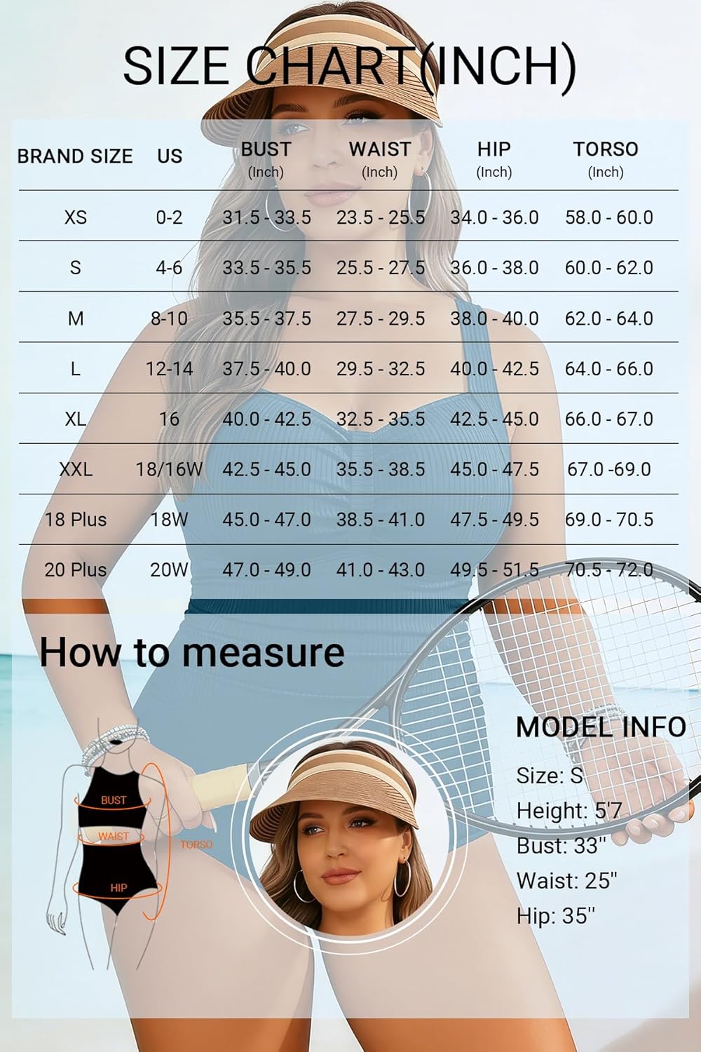 Aqua Eve Plus Size One Piece Swimsuit for Women Tummy Control Bathing Suit Ribbed Swimwear - Image 6