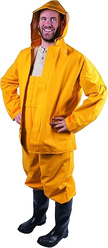 Miniatura 2 de Stansport mens Heavy Duty,bib Commercial Rainsuit Yellow