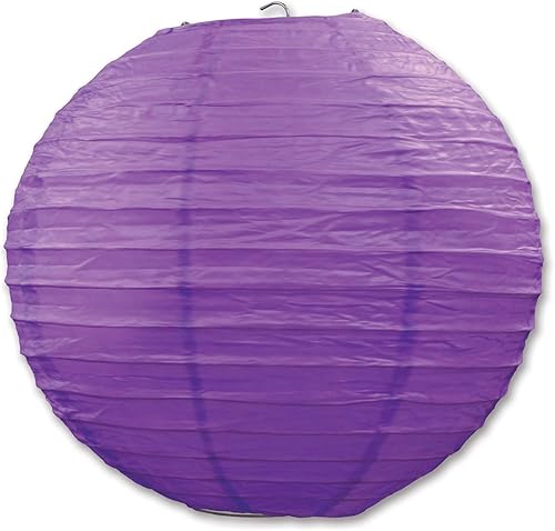 Miniatura 7 de Beistle Faroles de papel de forma redonda turquesa, 1 unidad