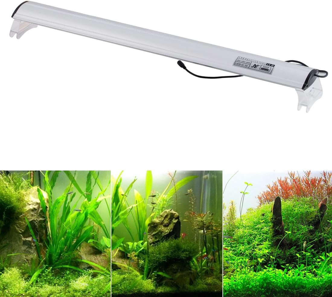 LED Aquarium Light Fish Tank Light Hood 27" with
