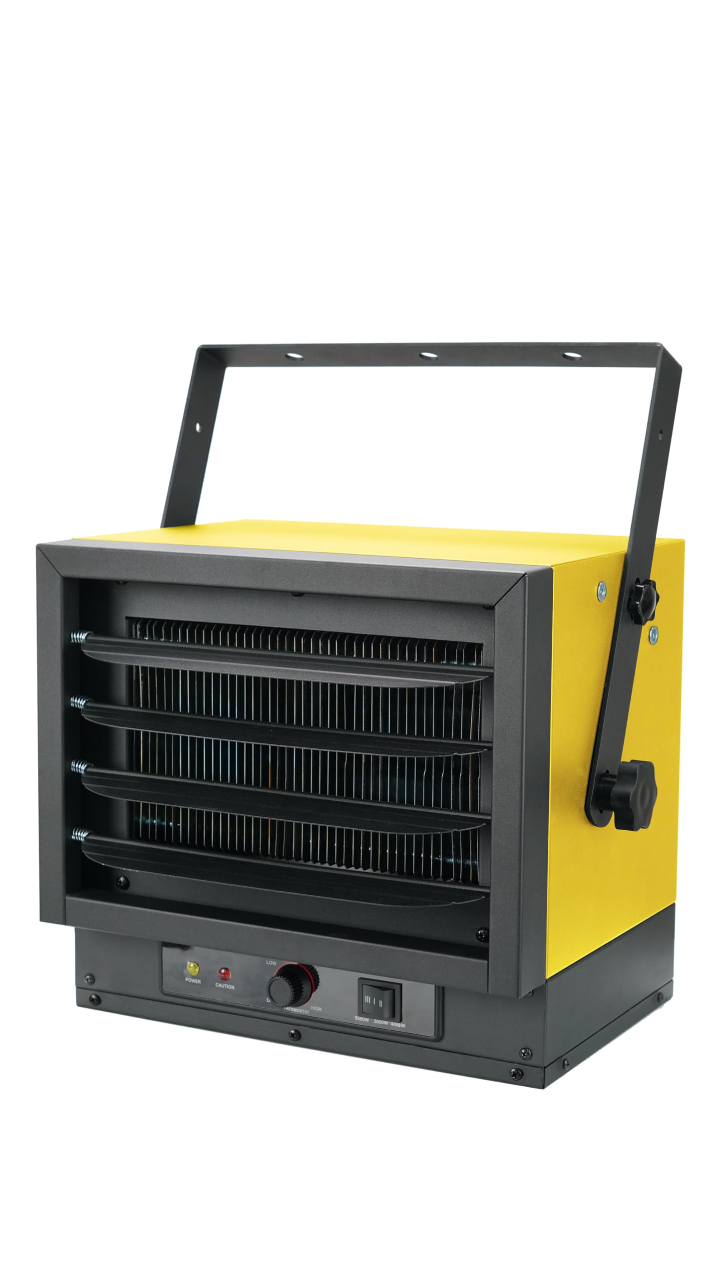 Dura Heat Hard-Wired Ceiling Mount Electric Garage Space Heater 5,000 Watt,  240 Volt, Overheat Protection, Adjustable Thermostat and Grills, Ideal