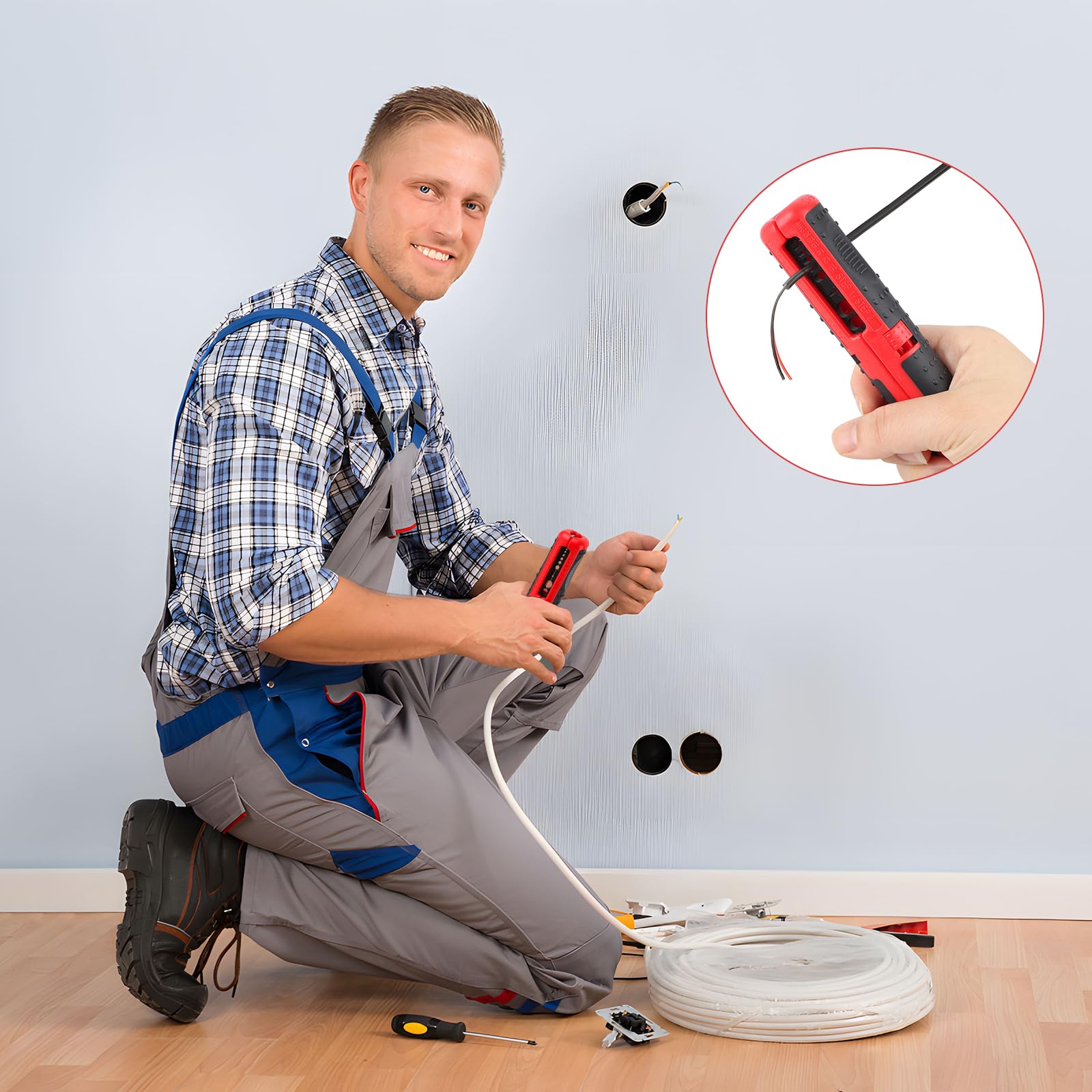 Pinza Spelafili 125mm - Universale Per Cavi Elettrici - Foto 6