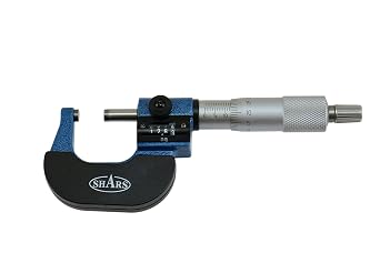 Shars 0-25mm Digit Outside Micrometer 303-2402 New !