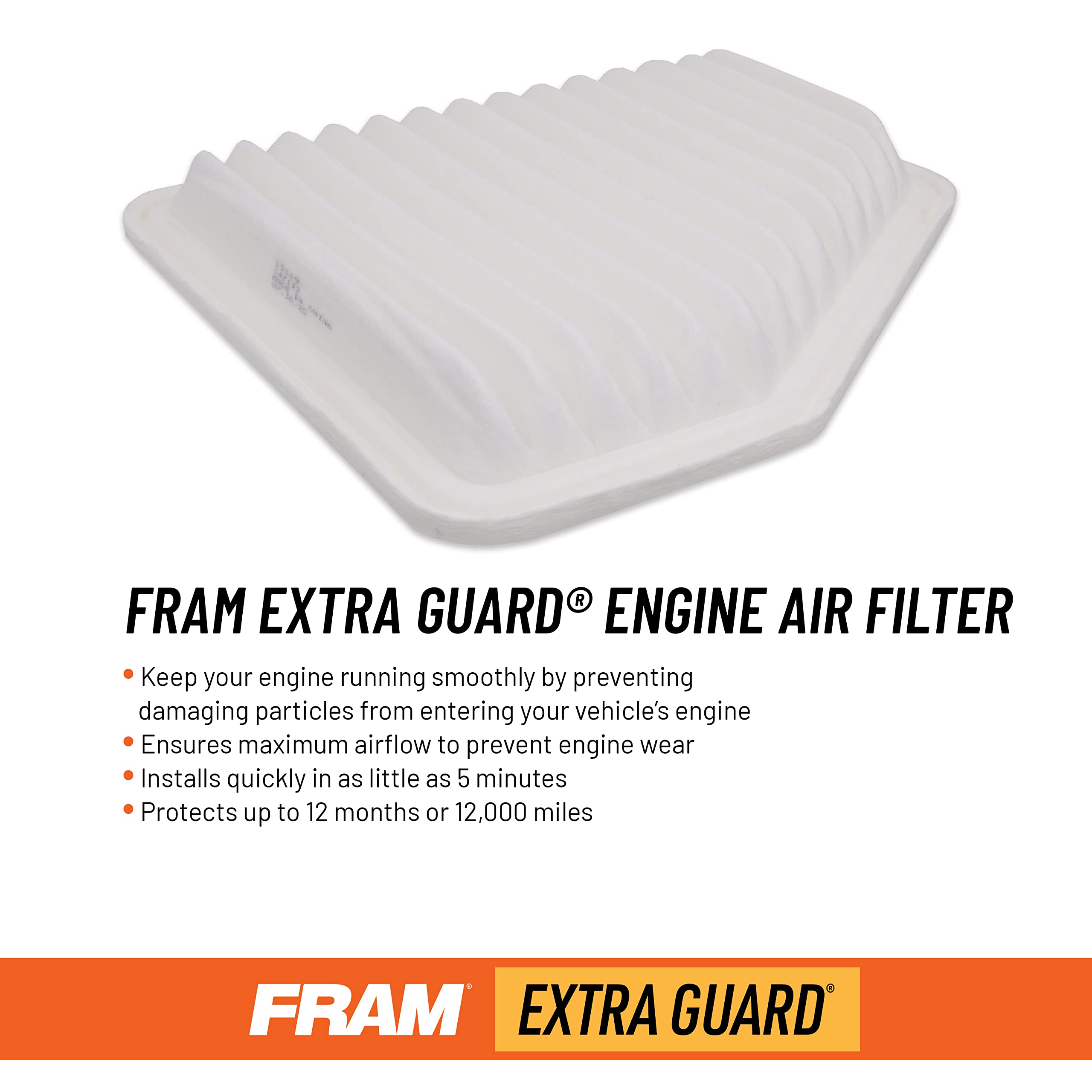 FRAM Automotive Replacement Air & Cabin Air Filter Bundle for Select