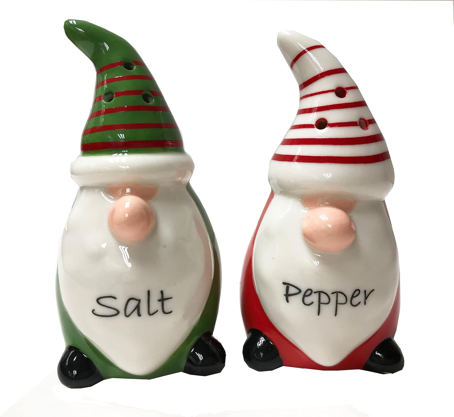 KARALIN Christmas Salt and Pepper Shaker,Cute Ceramic Salt Pepper Shaker