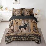 Feelyou Abstract Bed Set Includes Comforter, Sheet Set, Pillowcases & Pillow Covers Modern Abstract Art 7 Piece Bedding Set Children Pink Black Pattern Bedding Set Full Size