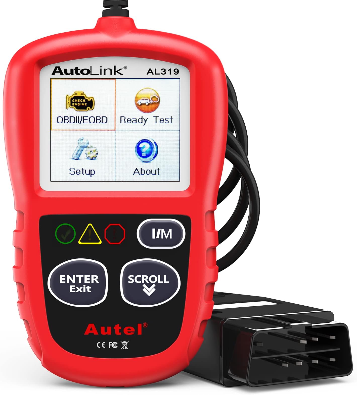 Autel AutoLink AL319 OBD2 Scanner Automotive Engine Fault Code Reader CAN Scan Tool