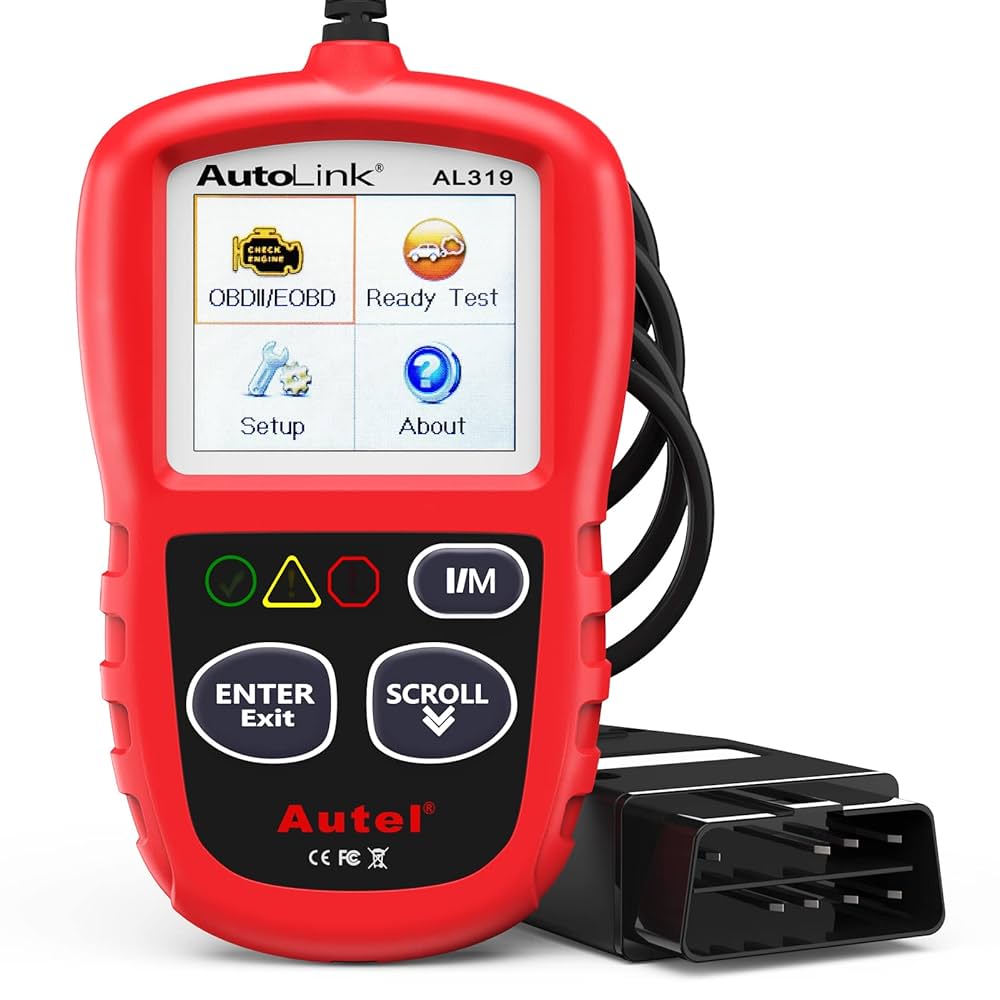 Autel OBD2 Scanner AL319 - Comprehensive Diagnostic Tool.