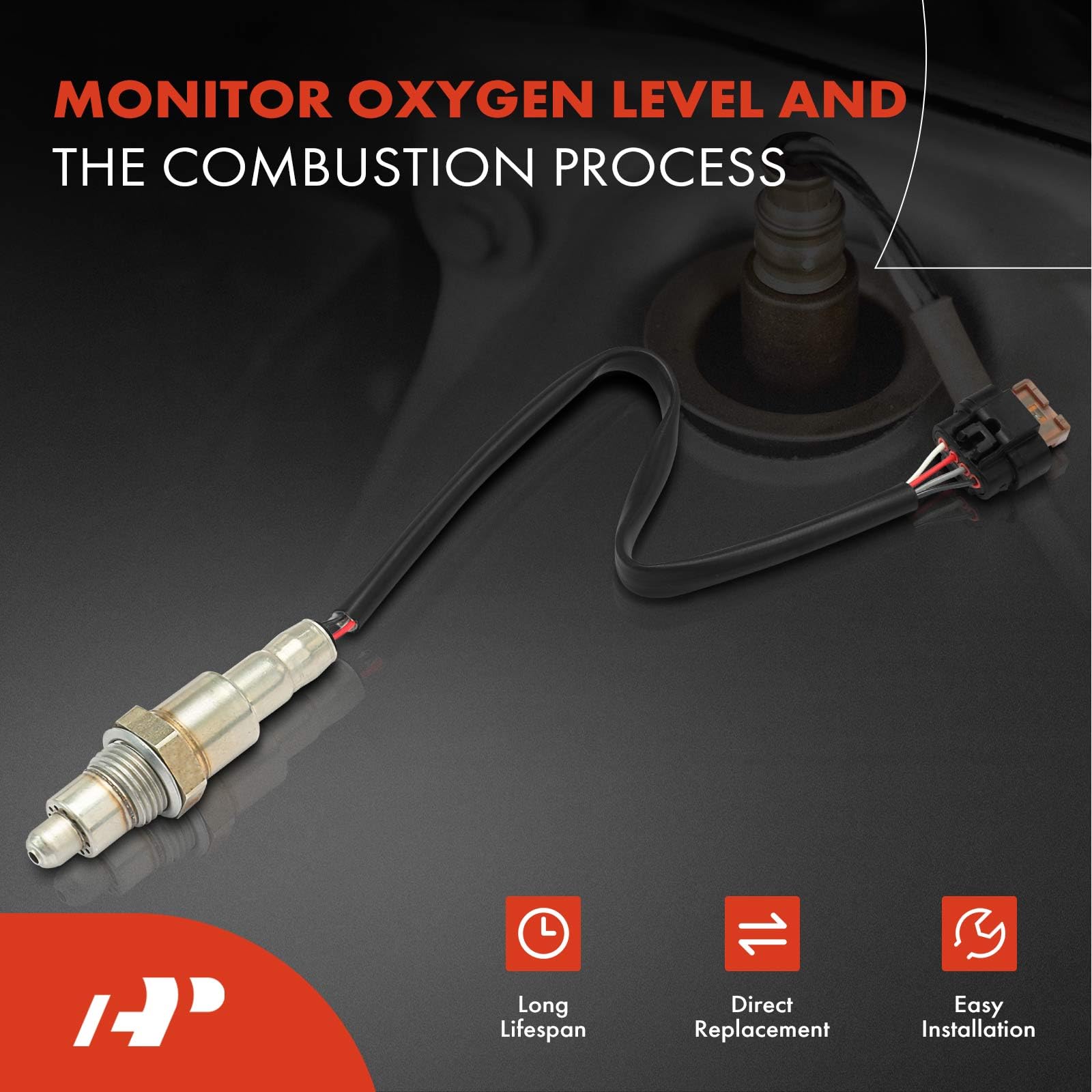 Mustang O2 Sensor A-Premium O2 Oxygen Sensor Set - Downstream Sensors ...