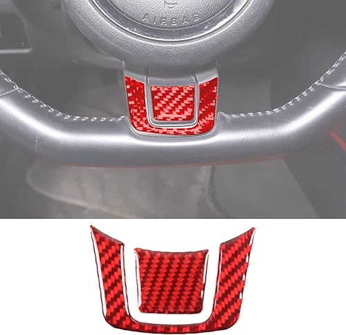 Miniatura 8 de Daeiclru Adhesivo para volante de automóvil compatible con Jaguar F-Type 2013-2022, accesorios para cubierta de volante, 2 unidades (negro)