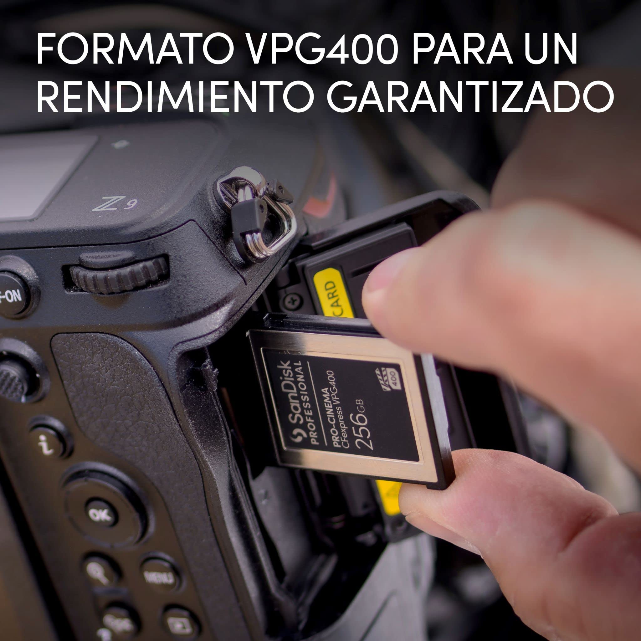 SanDisk Professional PRO‐CINEMA CFexpress VPG400 tipo B Tarjeta hasta 1700 MB/s