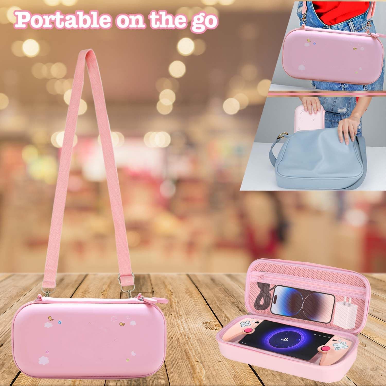Amazon.com: GUTIAL Accessories kit for Ps Portal - Cute Girly