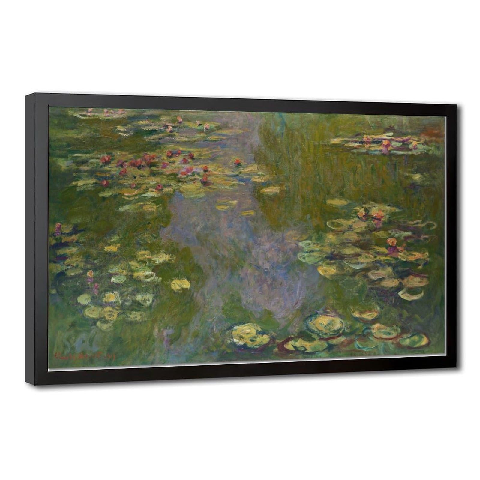 Tableau Toile Nénuphars Claude Monet Cadre à Suspendre - 8