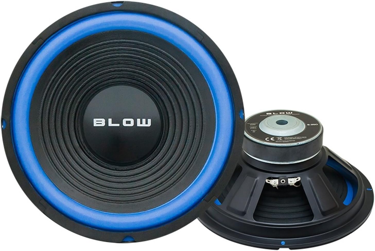 BlowSubwoofer, woofer car speaker, car bass speaker 8 Ohm