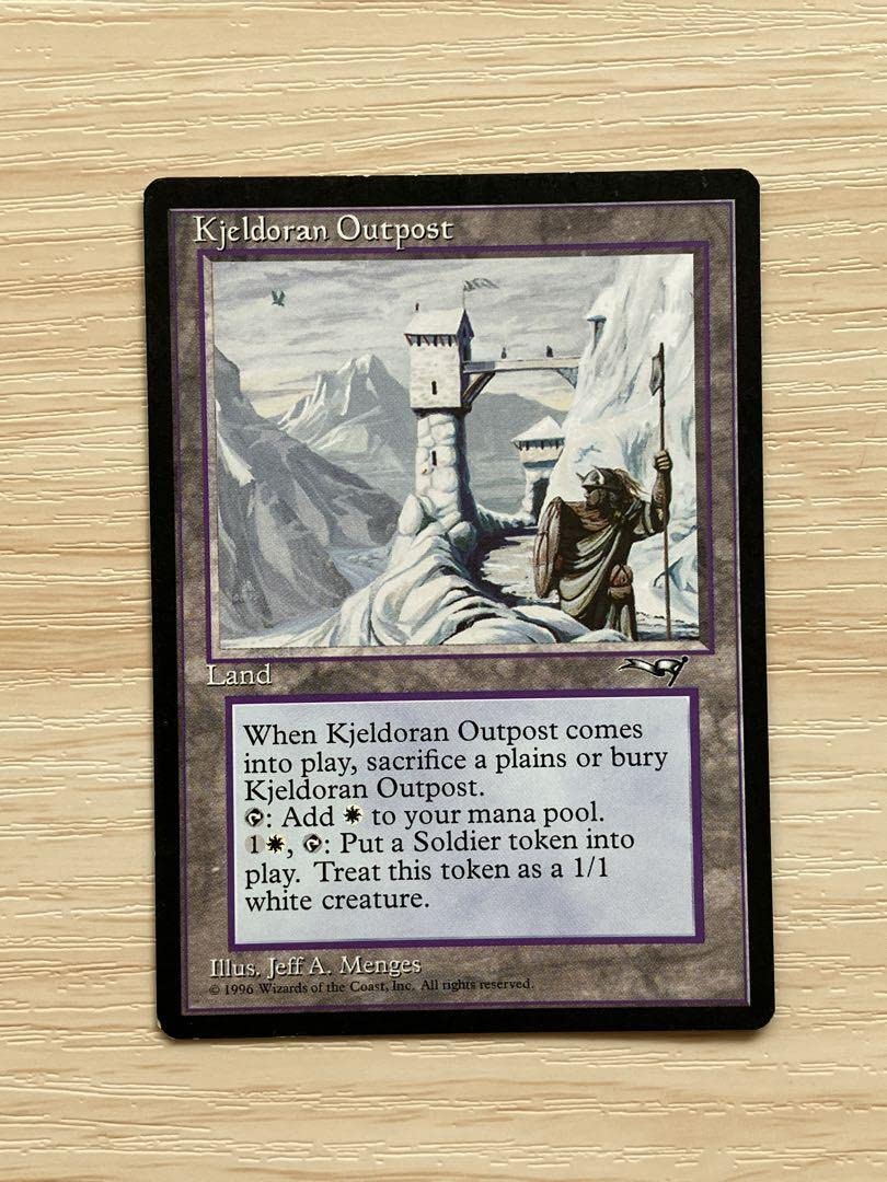 Amazon.co.jp: MTG Kjeldoran Outpost mtg : おもちゃ