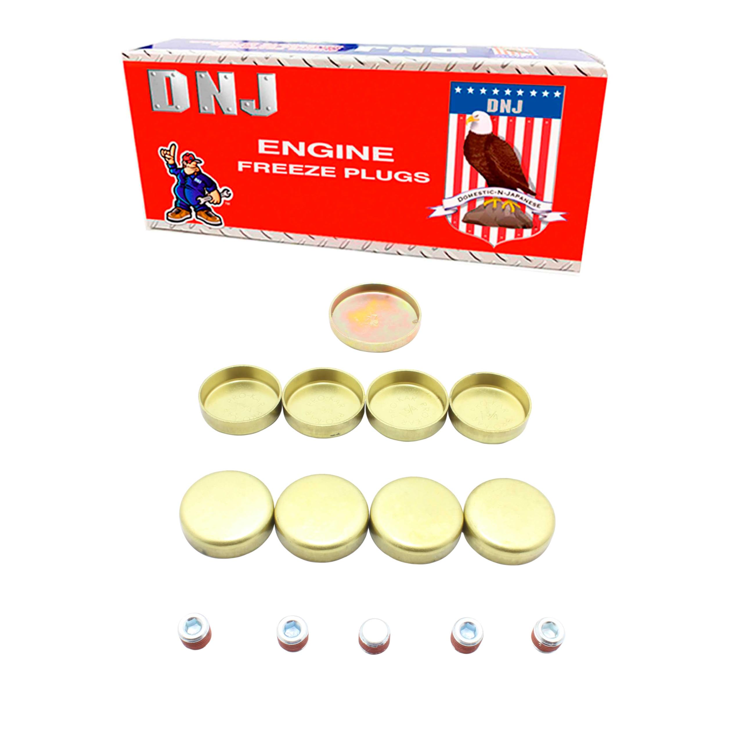 Amazon.com: DNJ FPS3195 Brass Freeze Plug Set for 1991-2004 AM