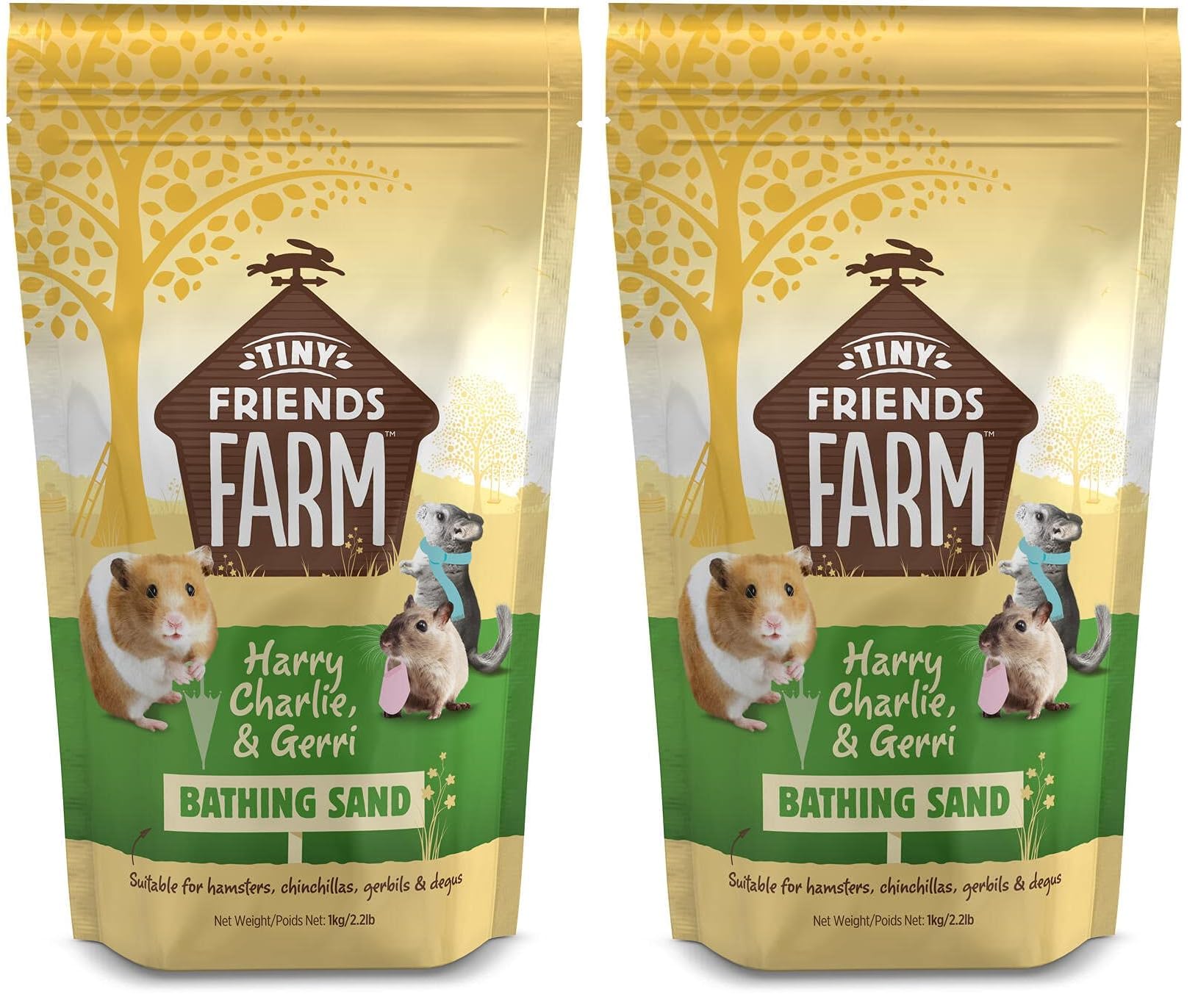Supreme Petfoods Chinchilla Bathing Sand, 1 kg — view 8