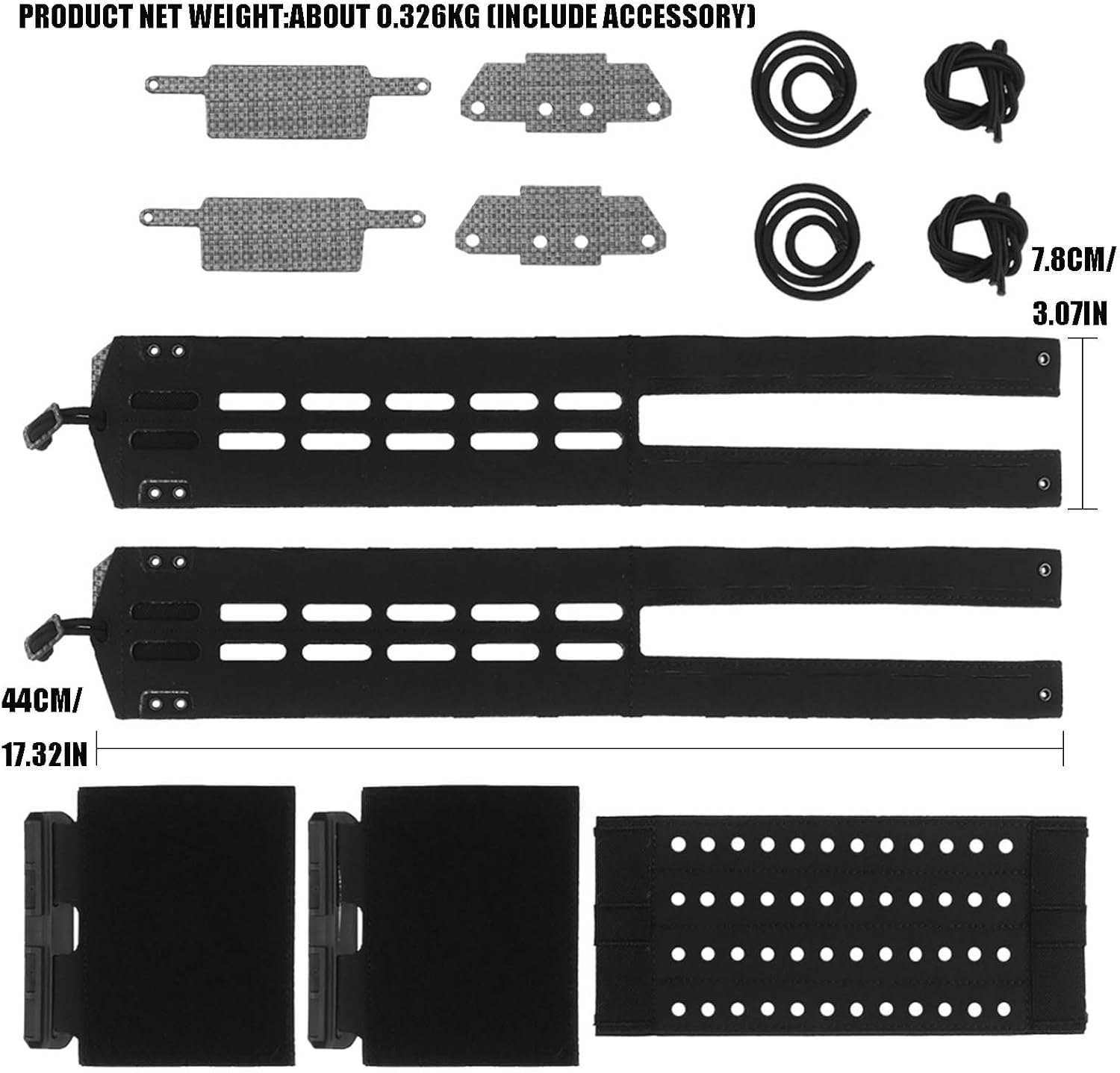 Tactical Shooting Waistband Combat Belt Lightweight Multifunctional Quick Release Side Belt Hunting Accessories