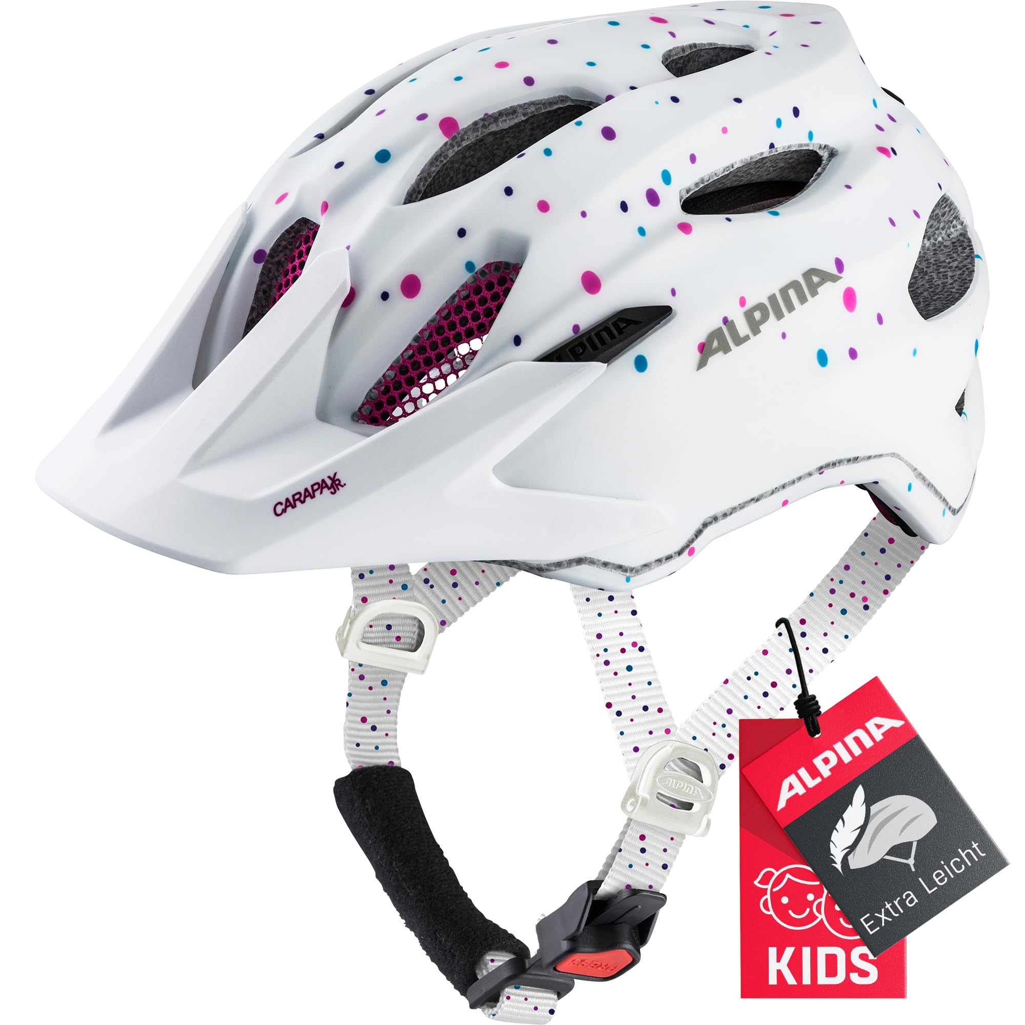 ALPINA Carapax JR, Caschi da Ciclismo Girls